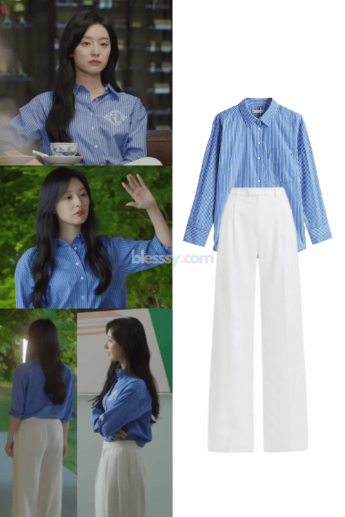 Kim Ji Won Queen of Tears outfit #Look 7