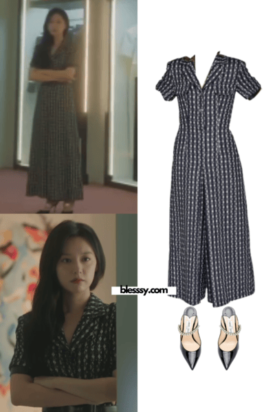 kim ji won queen of tears outfit